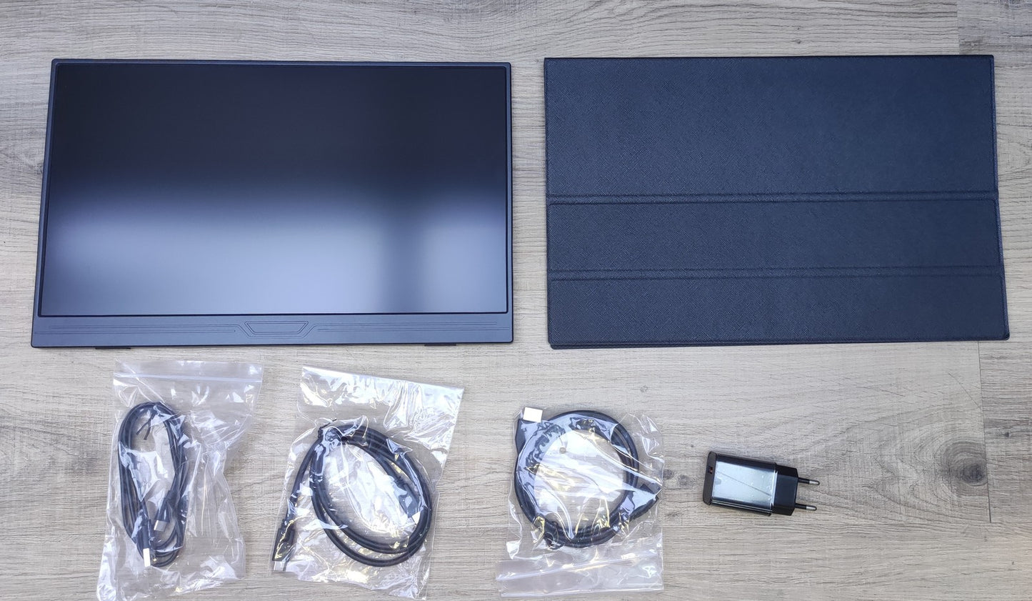 CUIUIC GS156CM2-B Portable Monitor 15.6" FHD 1920x1080 IPS HDR Mini-HDMI USB-C
