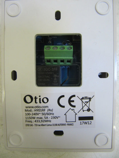 Otio 840225 Thermostat programmierbar kabellos 7 Wochenprogramme, V00375