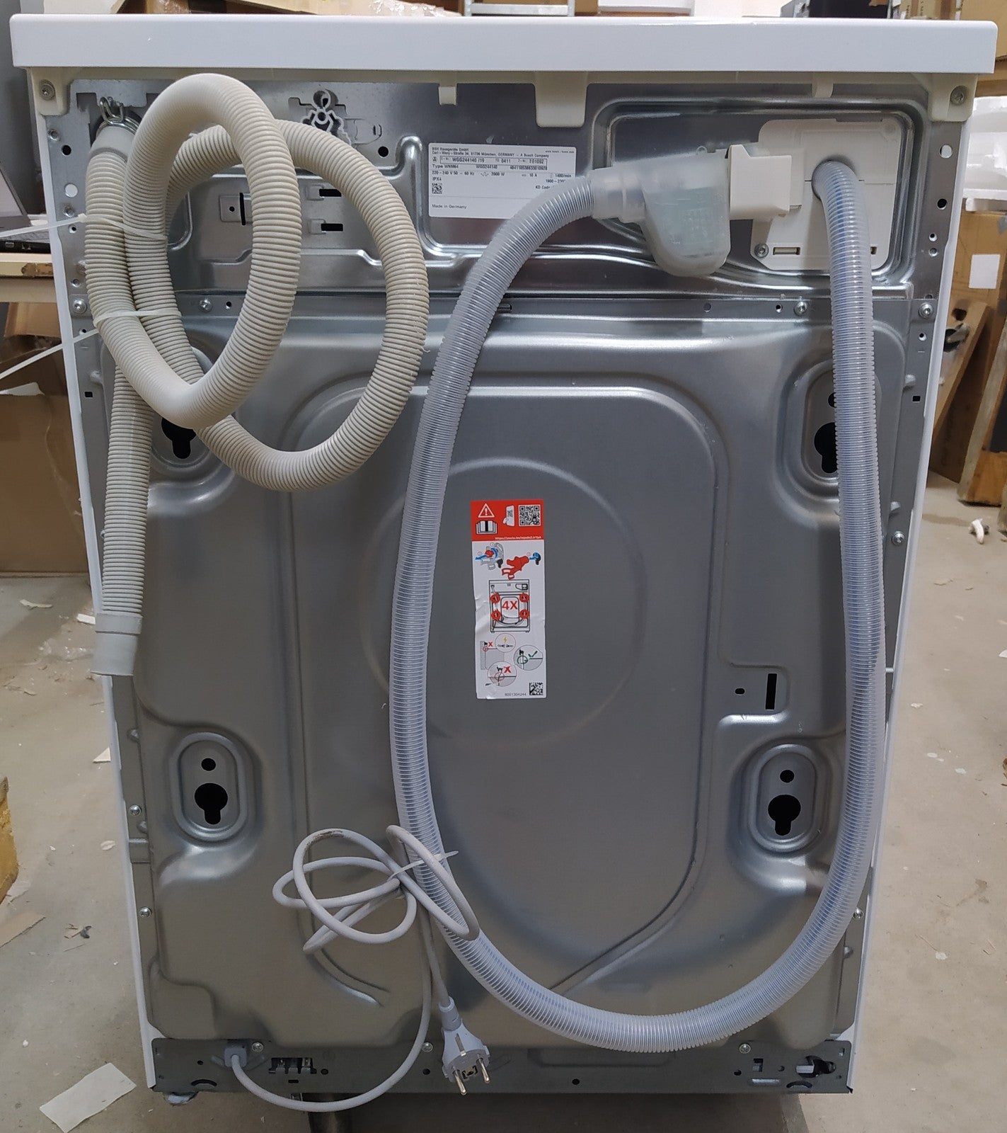 Bosch WGG244140 Frontlader Waschmaschine 9 kg, 1400 Up/M, EEK:A, I34497