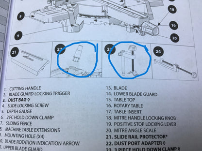 Evolution R210SMS-300+ Mehrzweck-Gleit-Gehrungssäge 210 mm, I31494