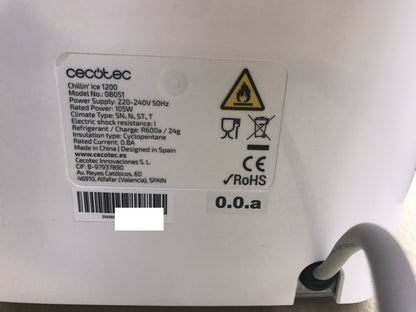 Cecotec Chillin' Ice 1200 Eismaschine (08051), 105W, I28963