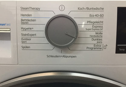 Beko B3WFT510413W Freistehende Waschmaschine 10 kg 1400 U-Min SteamCure AddXtra