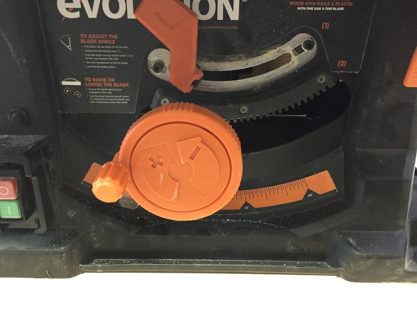 Evolution Rage 5-S Elektro-Tischkreissäge + Untergestell (057-0001), I31847