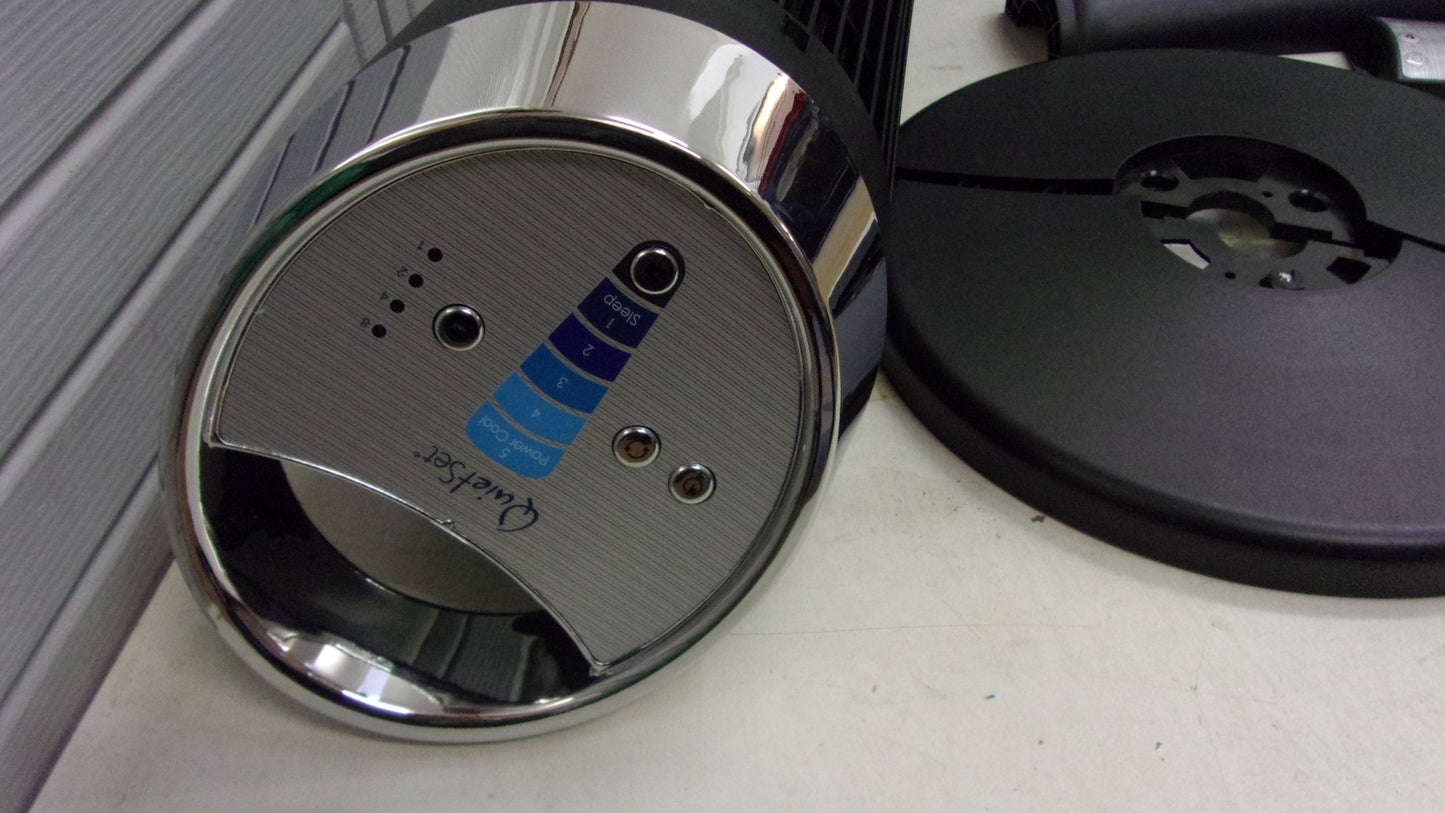 Honeywell HY254 schwarz QuietSet Turmventilator, V01776