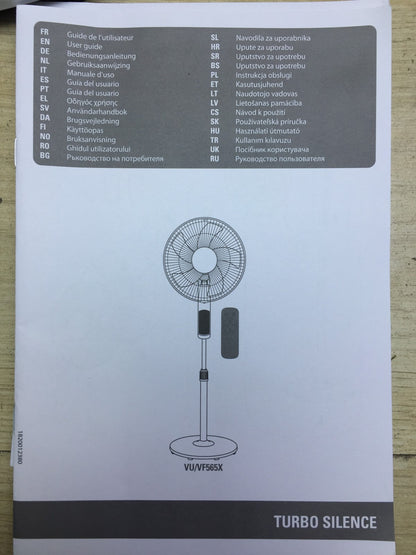 Rowenta VU5650F0 Turbo Silence Standventilator, nur 35 dB(A), I33627
