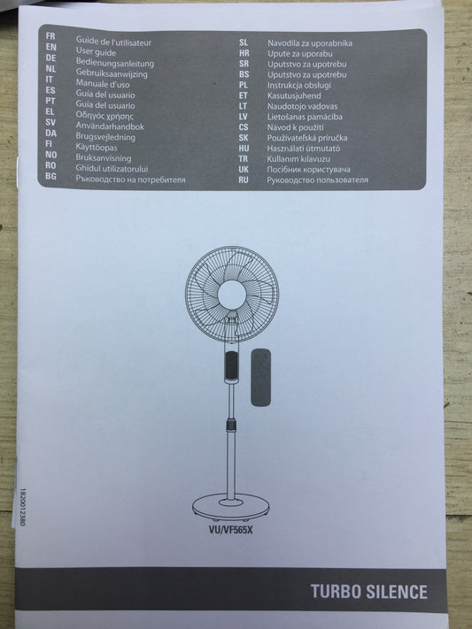 Rowenta VU5650F0 Turbo Silence Standventilator, nur 35 dB(A), I33627