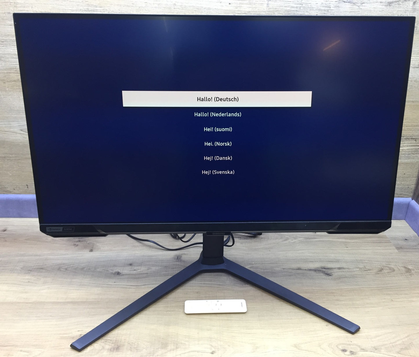 Samsung Odyssey S28BG702EP 4K Monitor 28" UHD 3840x2160 HDR NVIDIA G-Sync 144Hz
