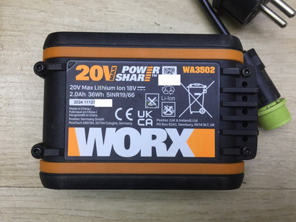 WORX Landroid Vision M550 Mähroboter WR205E für Gärten bis 550m² I33686