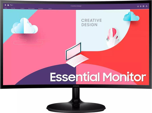 Samsung S3 S27C364EAU Essential Monitor 27" FHD 1920x1080 VGA HDMI AMD FreeSync 