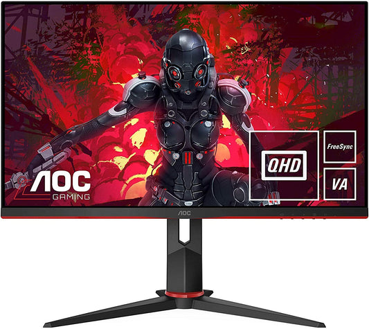 AOC Q27G2U/BK Gaming Monitor 27" QHD Wide 2560x1440 AMD FreeSync 144Hz 1ms 