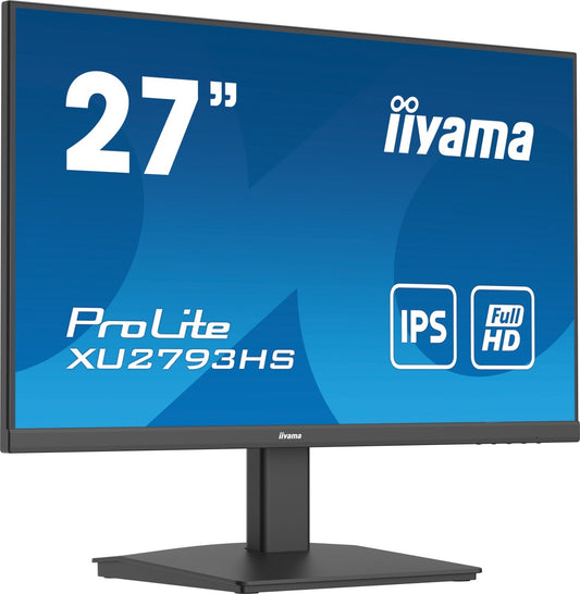 iiyama ProLite XU2793HS-B5 Monitor 27" FHD 1920x1080 IPS HDMI DP AMD FreeSync 