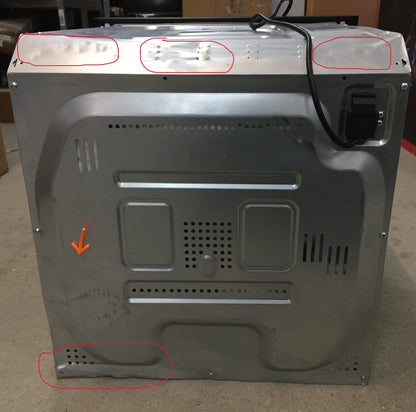 Cecotec Bolero Hexa C126000 Inox Ein integrierter Backofen 77 L 2800 W (02270)