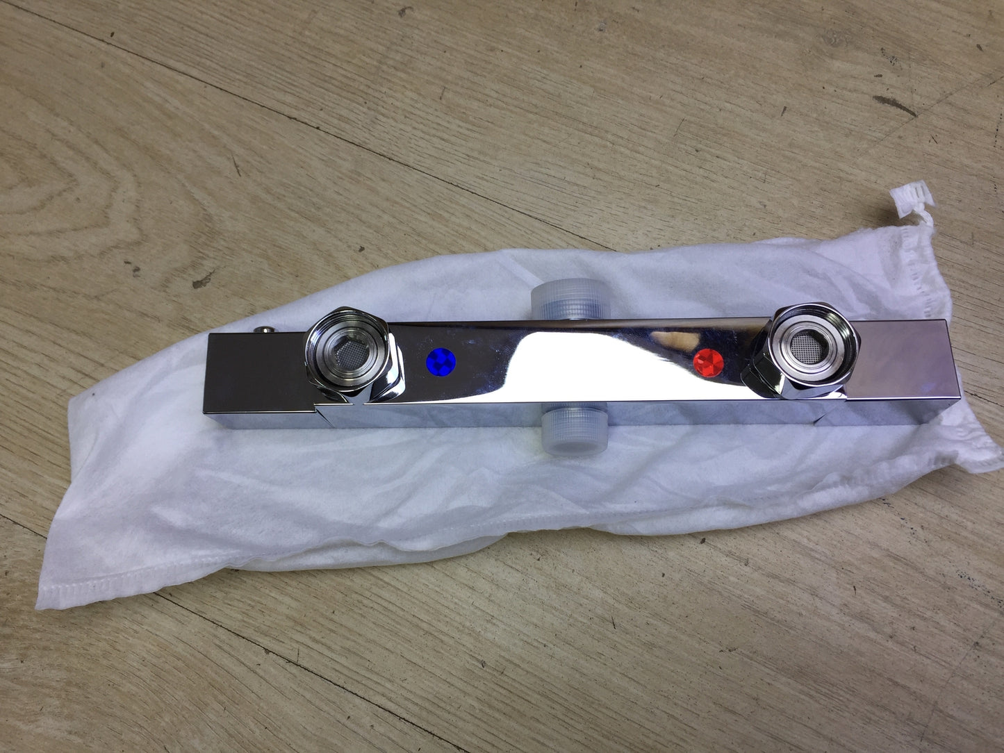 HOMELODY Duschsystem mit Thermostat und 30x30cm Kopfbrause Edelstahl, I32310