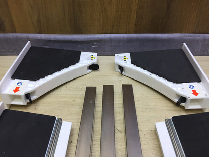 NIUXX Universal Zwischeneinbaurahmen Set für Waschmaschine und Trockner, I34051