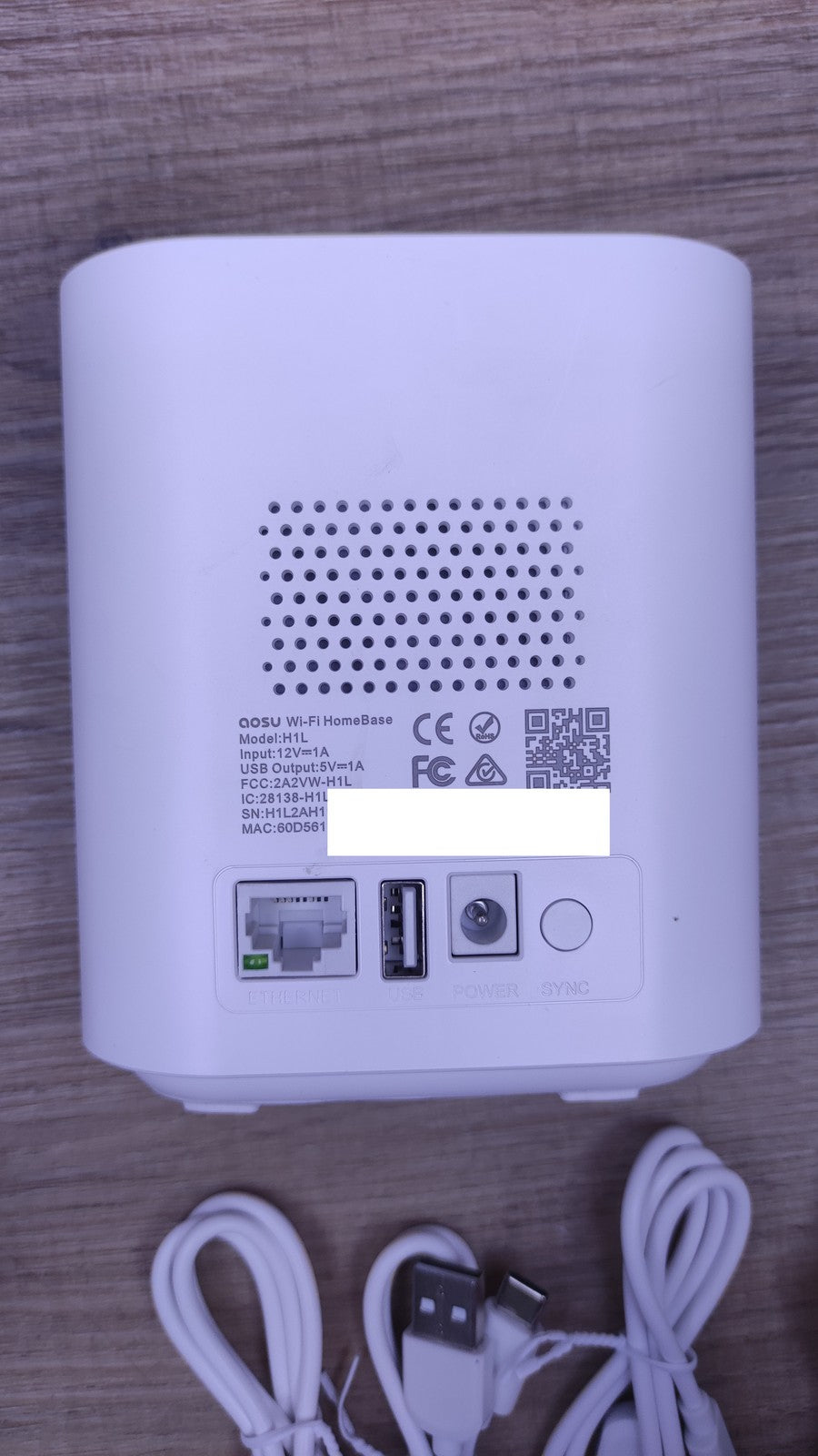 AOSU 2K 4x Überwachungskamera Aussen Solar Akku mit Homebase, I33847