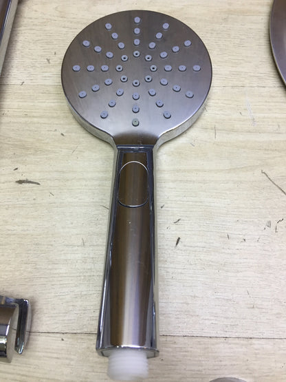 JOHO 304 Edelstahl Duschset mit Thermostat Duscharmatur Regendusche, I31757