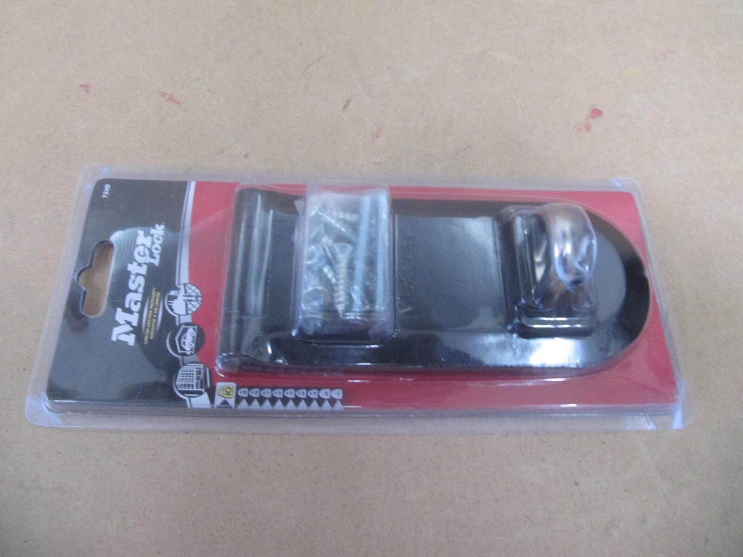 Master Lock 724EURD Türschloss mit Sicherheitsüberfalle 17,9 x 7,6 cm, I08311