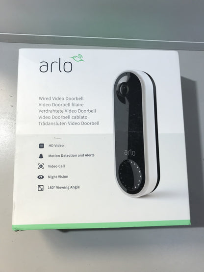 Arlo AVD1001 Video -Türklingel, 1080p, WLAN, I20432
