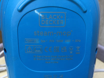 Black+Decker FSMH13E5-QS Dampfwischer mit Handreiniger 5 in 1, I33302