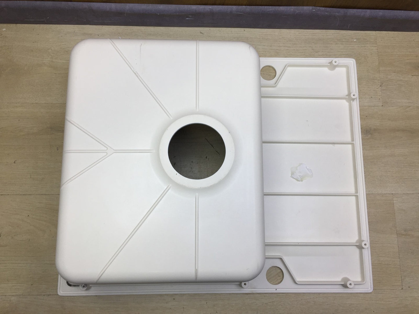 Franke Tectonite-Einbauspüle Orion OID 611-62 114.0380.626 polarweiß, I34259