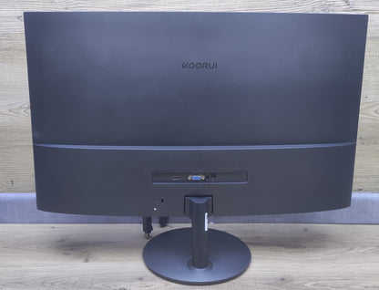 Koorui 27N5C LED Monitor 27" Curved FHD 1920x1080 FHD HDMI VGA 75Hz 5ms (GTG) 