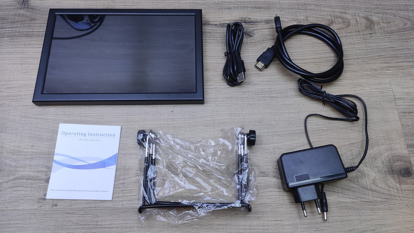 Kenowa Portable 2K Touch Monitor 10.1" (HD-101) QXGA 2560x1600 HDMI USB Audio 