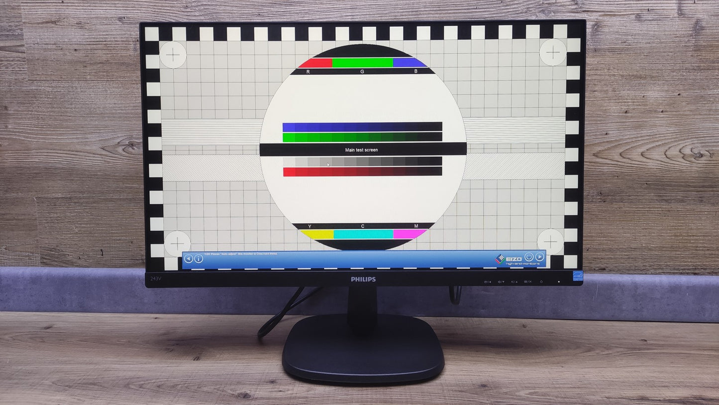 Philips 243V7QDAB/00 Monitor 23,8" FHD 1920x1080 VGA DVI HDMI 60Hz 5ms schwarz
