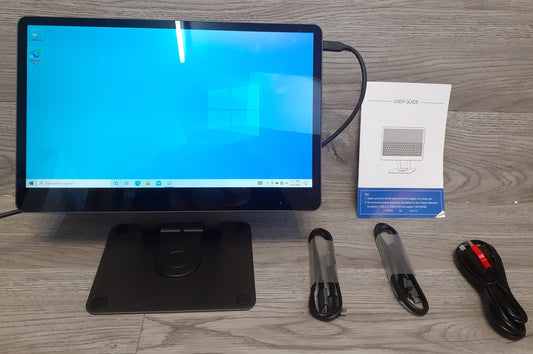 Teamgee KX Touch Portable Monitor 15,6 FHD 1920x1080 IPS HDMI USB-C Lautsprecher