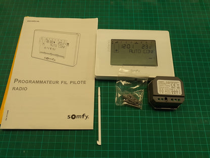 Somfy 2401244 Steuerdraht Thermostat mit Funkempfänger I04920