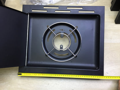 Landmann GrillChef Gasgrill 4Br 1Sb Grillfläche 65x40 cm schwarz 12754 I32855