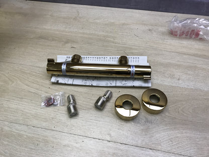 Hansgrohe Ecostat Comfort shower thermostat 13116990 exposed gold optic I31624