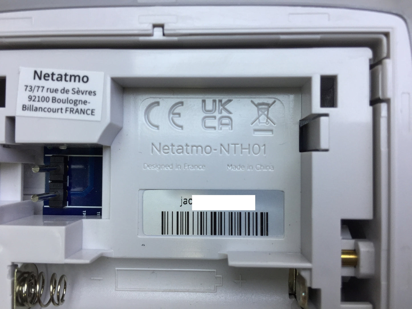 Netatmo Smart Thermostat NTH01-N, I32892