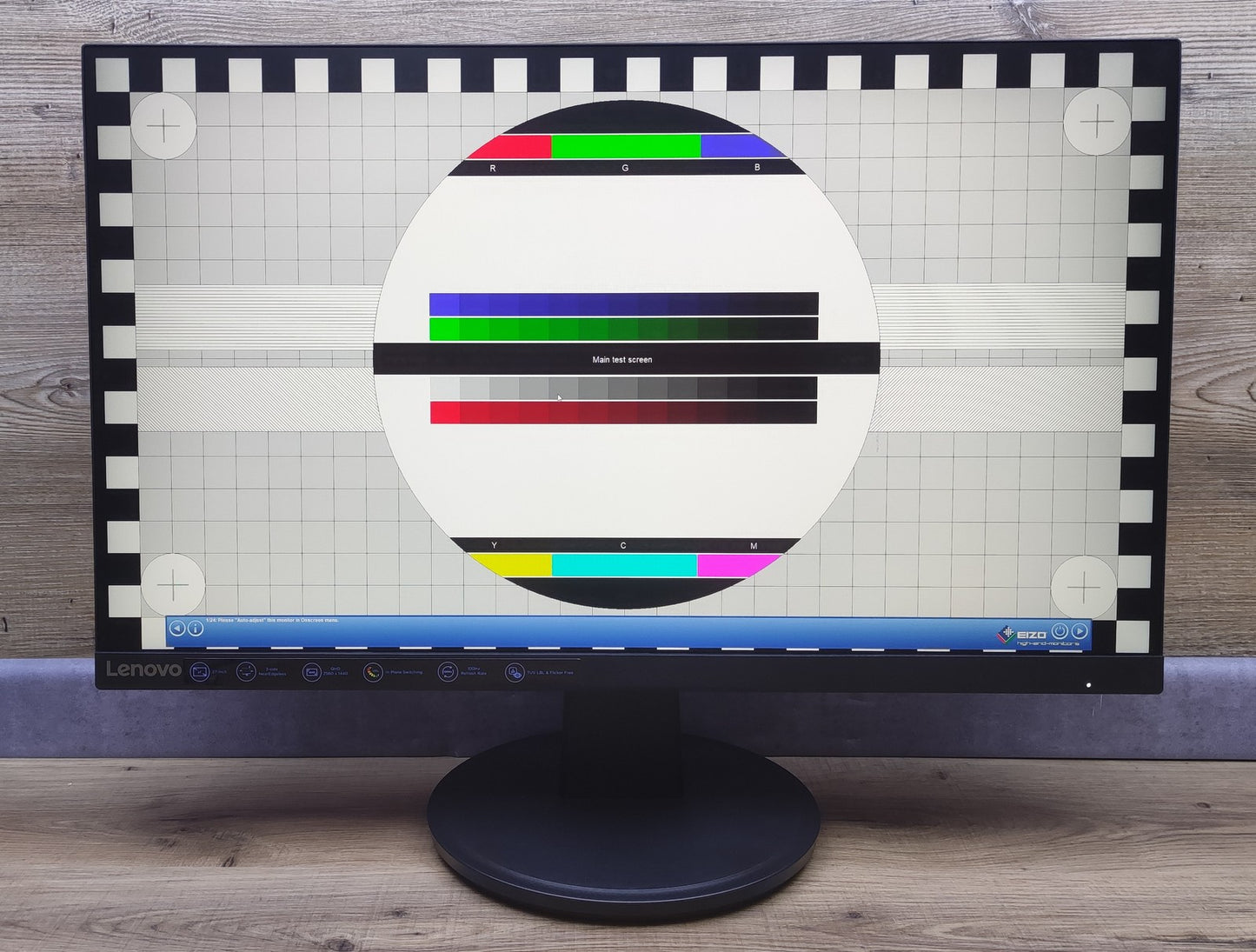 Lenovo N27q Monitor 27" WQHD 2560x1440 IPS HDR10 DP HDMI 100Hz schwarz