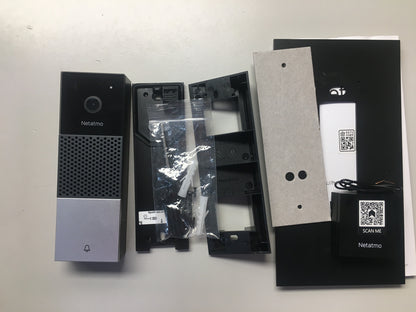 Netatmo Smarte Video Türklingel mit Kamera, WLAN, 2-Wege-Audio, I10695