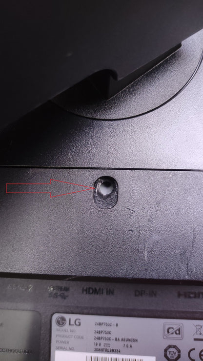 LG 24BP750C-B Monitor 23.8" FHD 1920x1080 HDMI DP USB-C Gb LAN Webcam Mikrofon