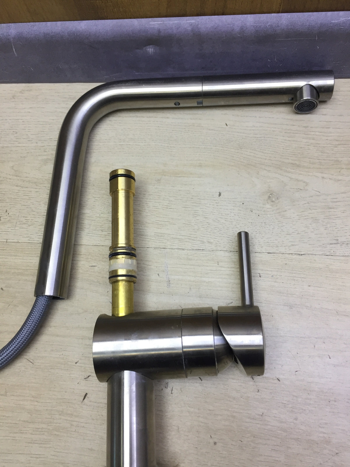 Grohe Minta L-Auslauf Einhand-Spültischbatterie 32168DC0, Wasserhehn, I31756