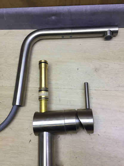 Grohe Minta L-Auslauf Einhand-Spültischbatterie 32168DC0, Wasserhehn, I31756