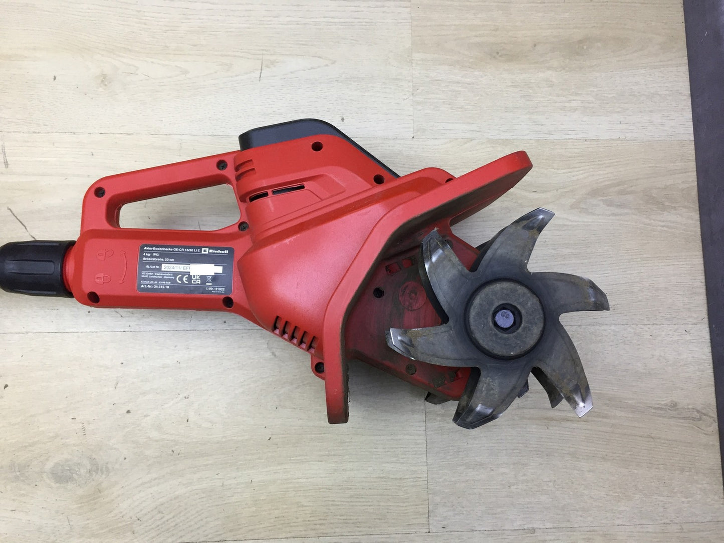 EINHELL GE-CR 18/20 Li Cordless Cultivator SOLO, 18V, 20cm, I33475 