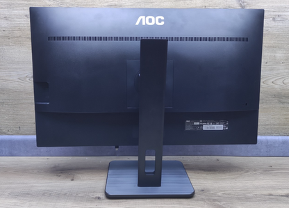 AOC U27P2 4K Monitor 27" UHD 3840x2160 IPS DP HDMI AMD FreeSync Speakers 