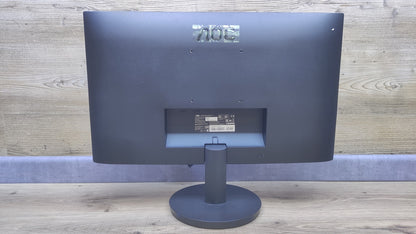 AOC 24B3HM Monitor 23.8" FHD 1920x1080 VA HDMI VGA Adaptive Sync Speakers 