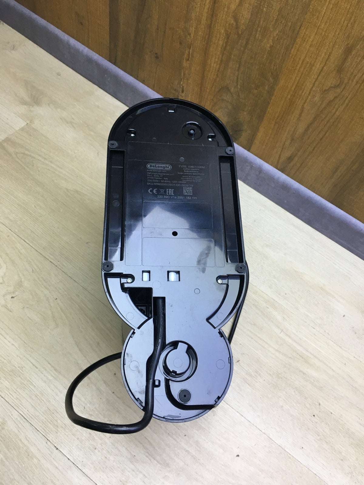 De'Longhi Nespresso Kaffeemaschine ENV120.BM, Schwarz, I30055