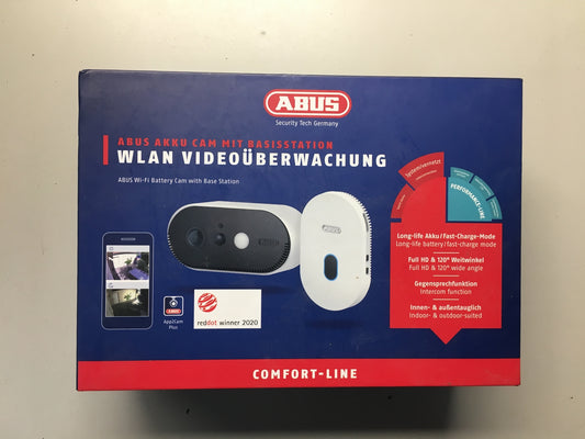 ABUS WLAN PPIC90520 Überwachungskamera mit Basisstation, I16074