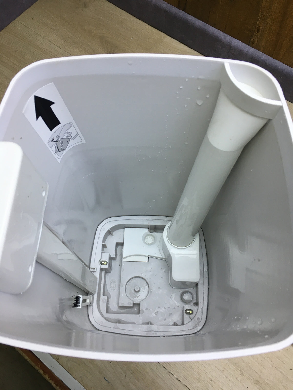 Stadler Form Ultrasonic Humidifier Eva White E-000, I31237