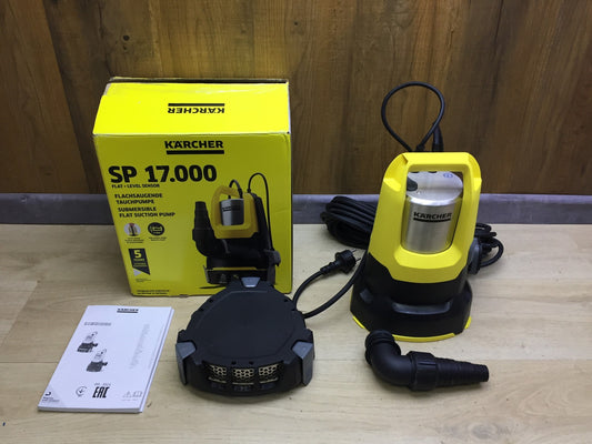 Kärcher SP17.000 Flat Level Sensor Submersible Pump (1.645-840.0), I33514