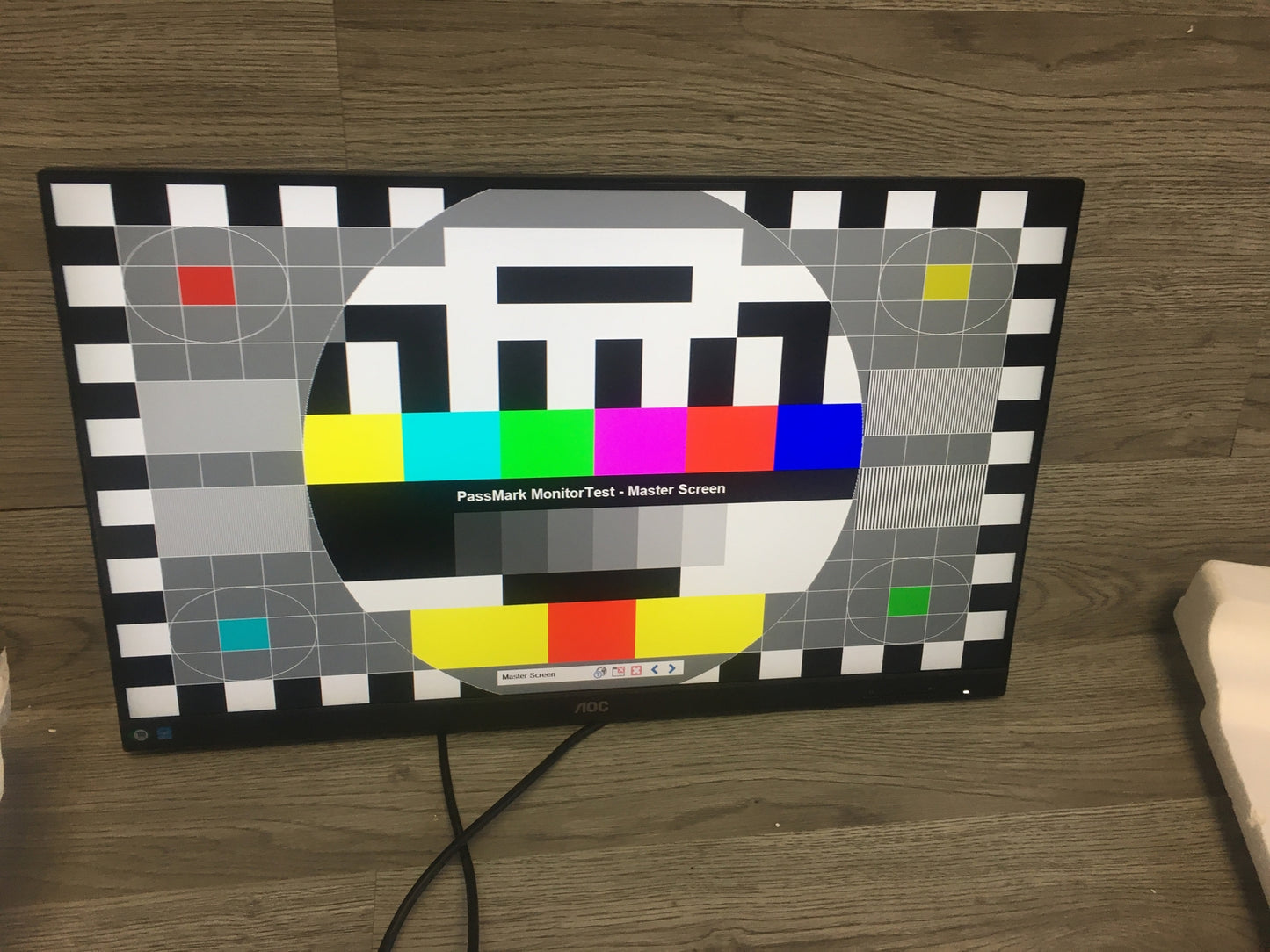 AOC 27P2Q Monitor 27" FHD 1920x1080 VGA DVI HDMI DP USB Hub 75Hz 4ms (GtG) 
