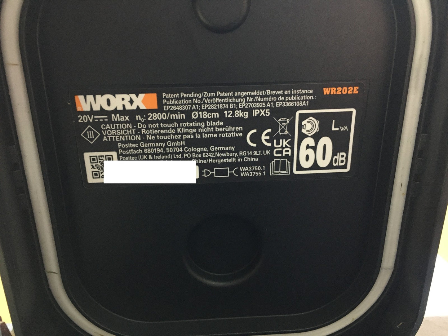 WORX Landroid Vision S250 Mähroboter ohne Begrenzungskabel WR202E I34341