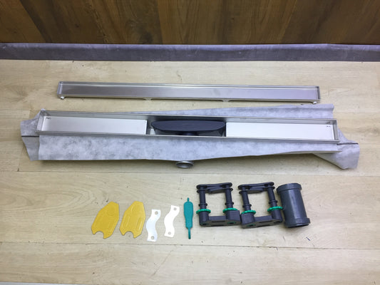 Hansgrohe 56179000 RainDrain Compact shower channel 800 tileable, I32351