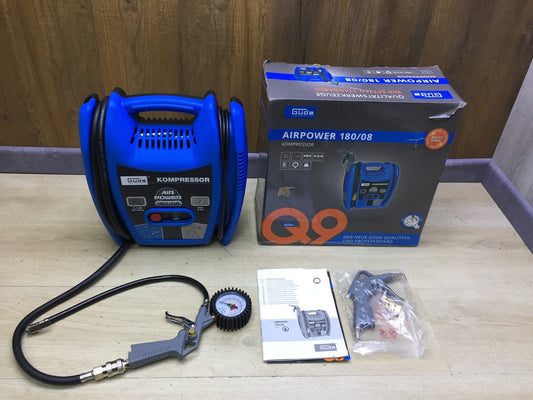 Güde Airpower 180/08 Mobile Electric Compressor 1.1kW (230V) 1.5PS, I33242 