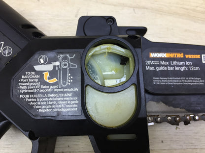 WORX NITRO WG325E Mini Akku-Kettensäge 20V solo, I33399