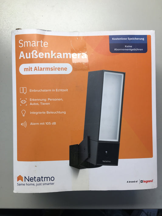 Netatmo Smarte Überwachungskamera für den Außenbereich, I12093